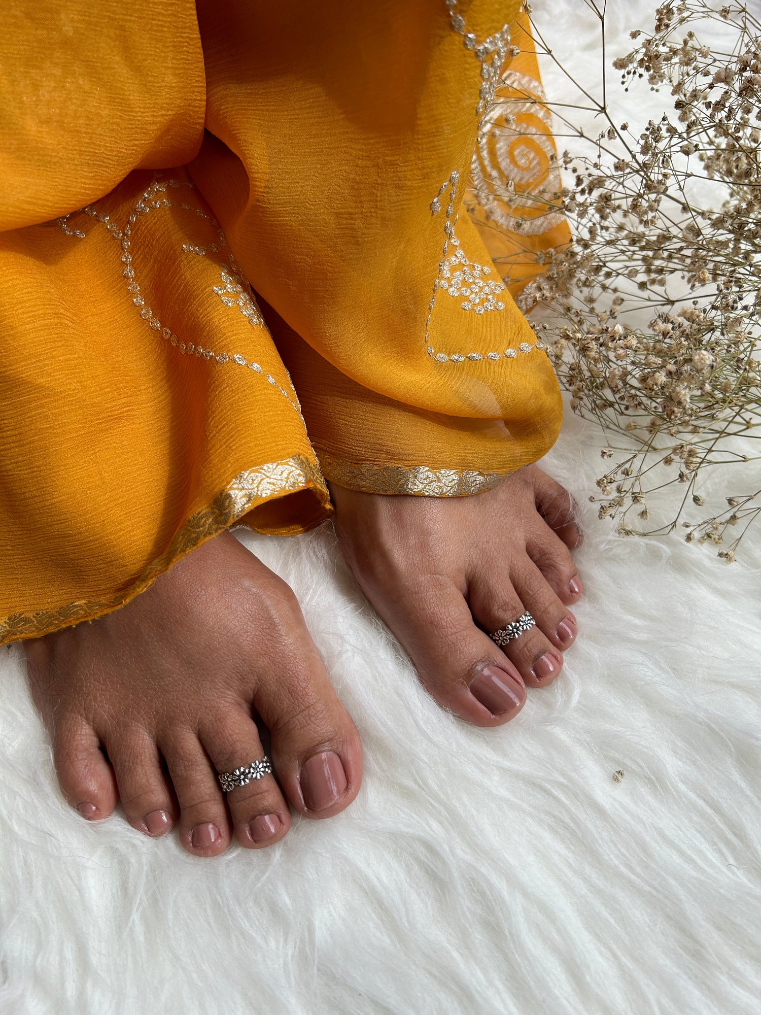 Silver Toe Rings