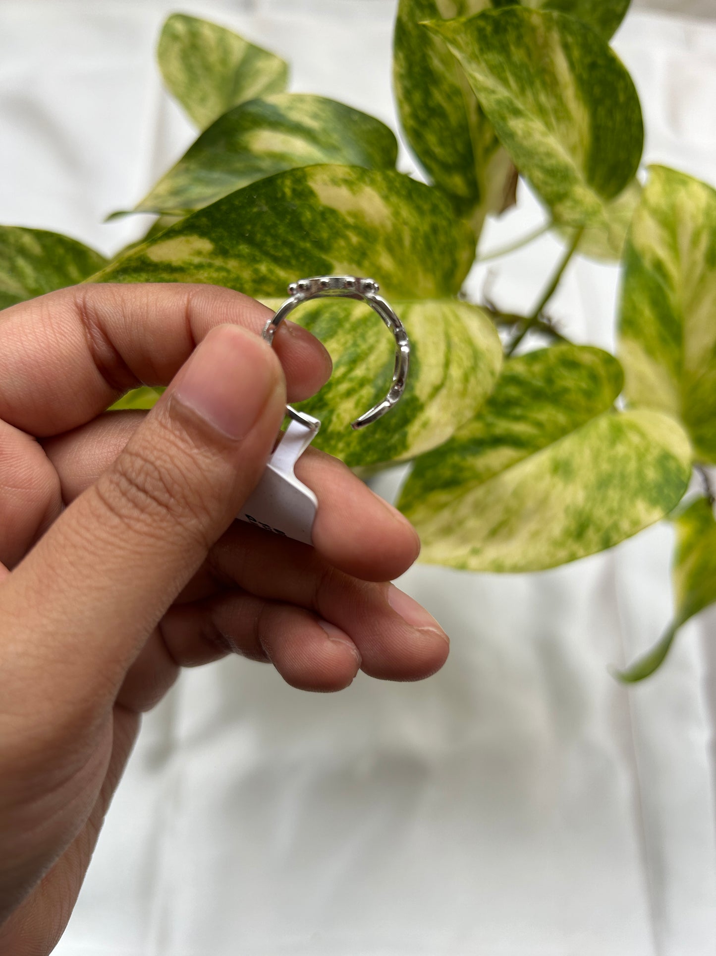Silver Evil Eye Ring Mystic