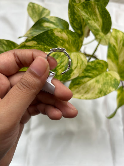 Silver Evil Eye Ring Mystic