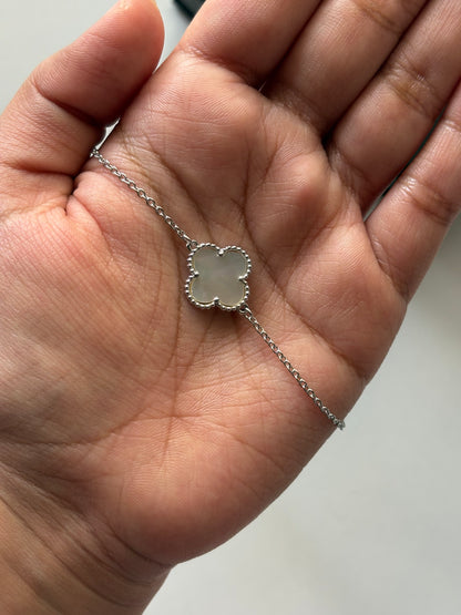 Silver MOP Van Cleef Style Bracelet