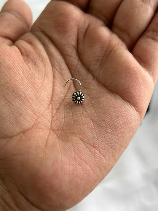 Silver Ayana Wired Nose Pin